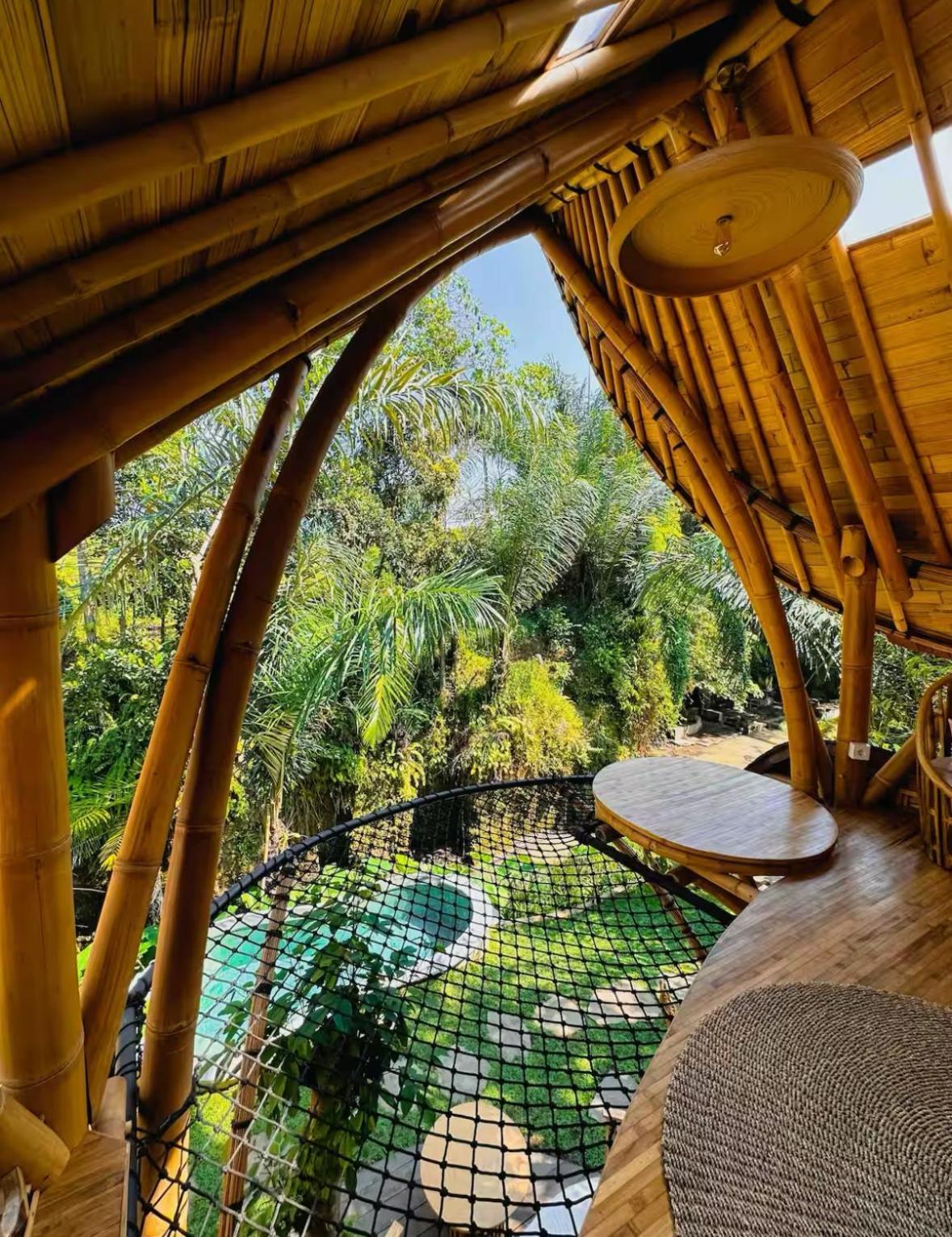 Wahem Eco Bamboo - Magical Bamboo House Ubud Bali 빌라 외부 사진