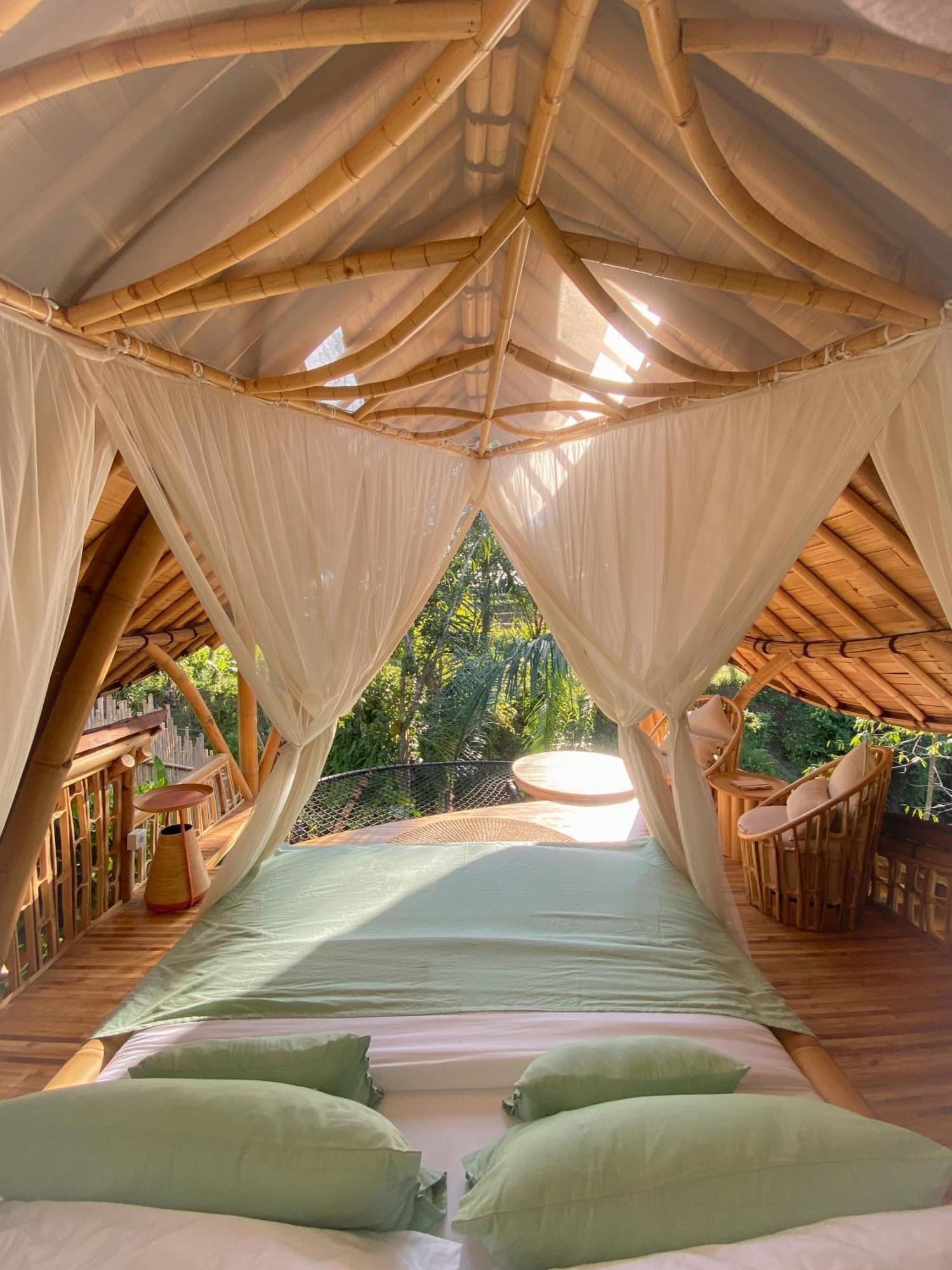 Wahem Eco Bamboo - Magical Bamboo House Ubud Bali 빌라 외부 사진