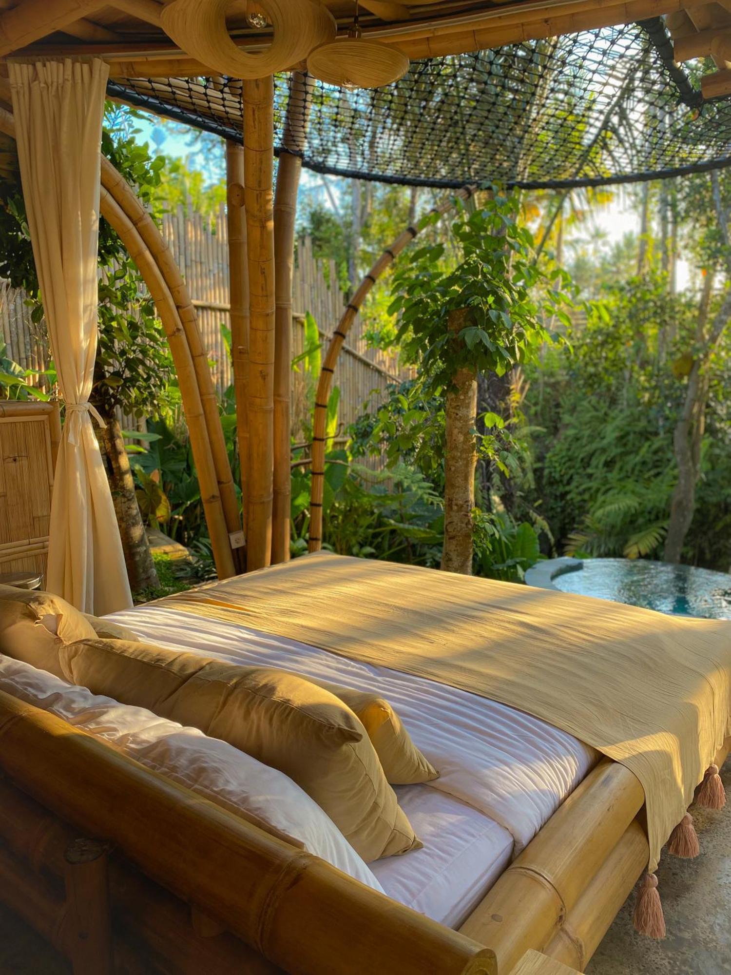 Wahem Eco Bamboo - Magical Bamboo House Ubud Bali 빌라 외부 사진