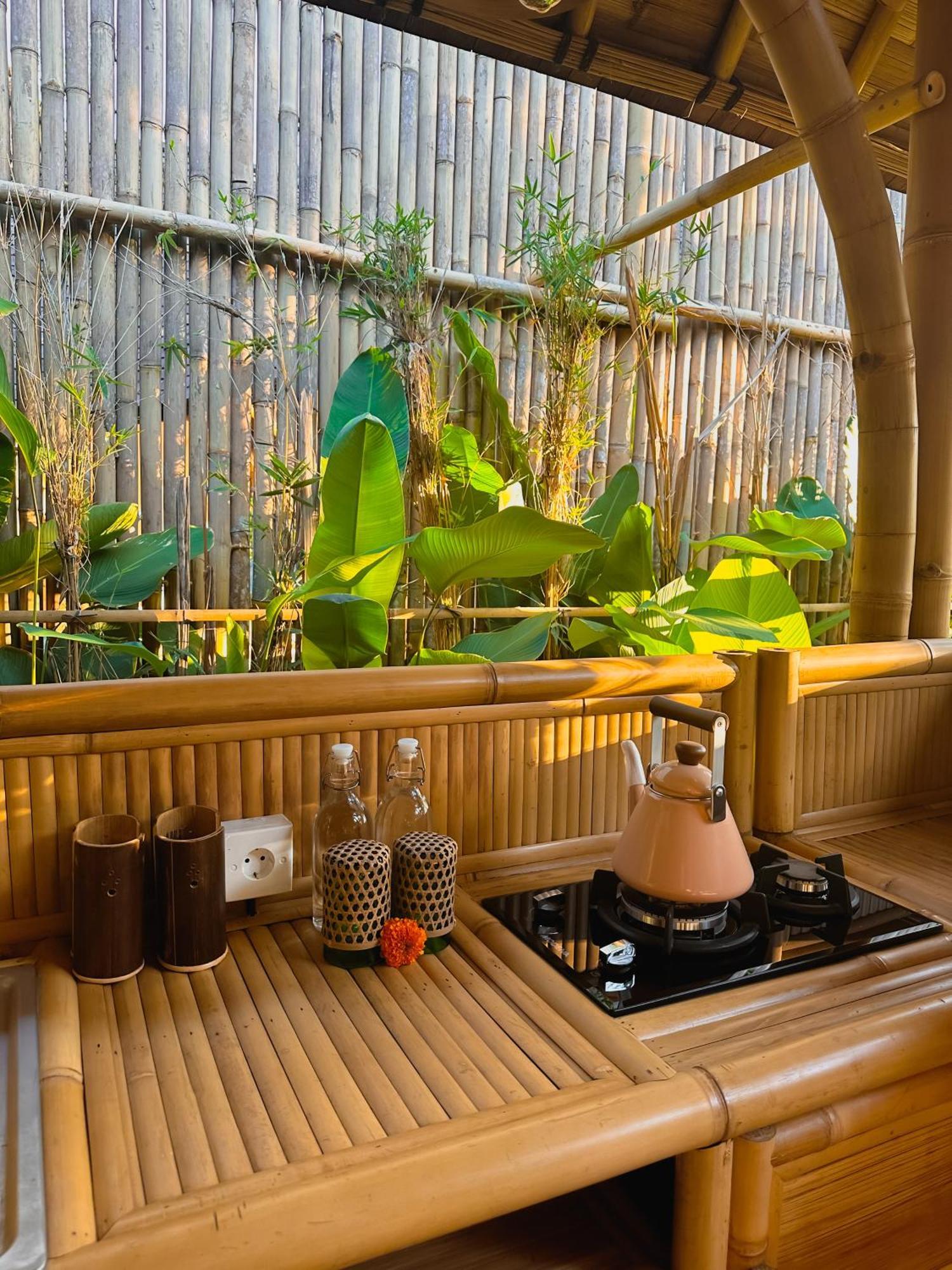 Wahem Eco Bamboo - Magical Bamboo House Ubud Bali 빌라 외부 사진