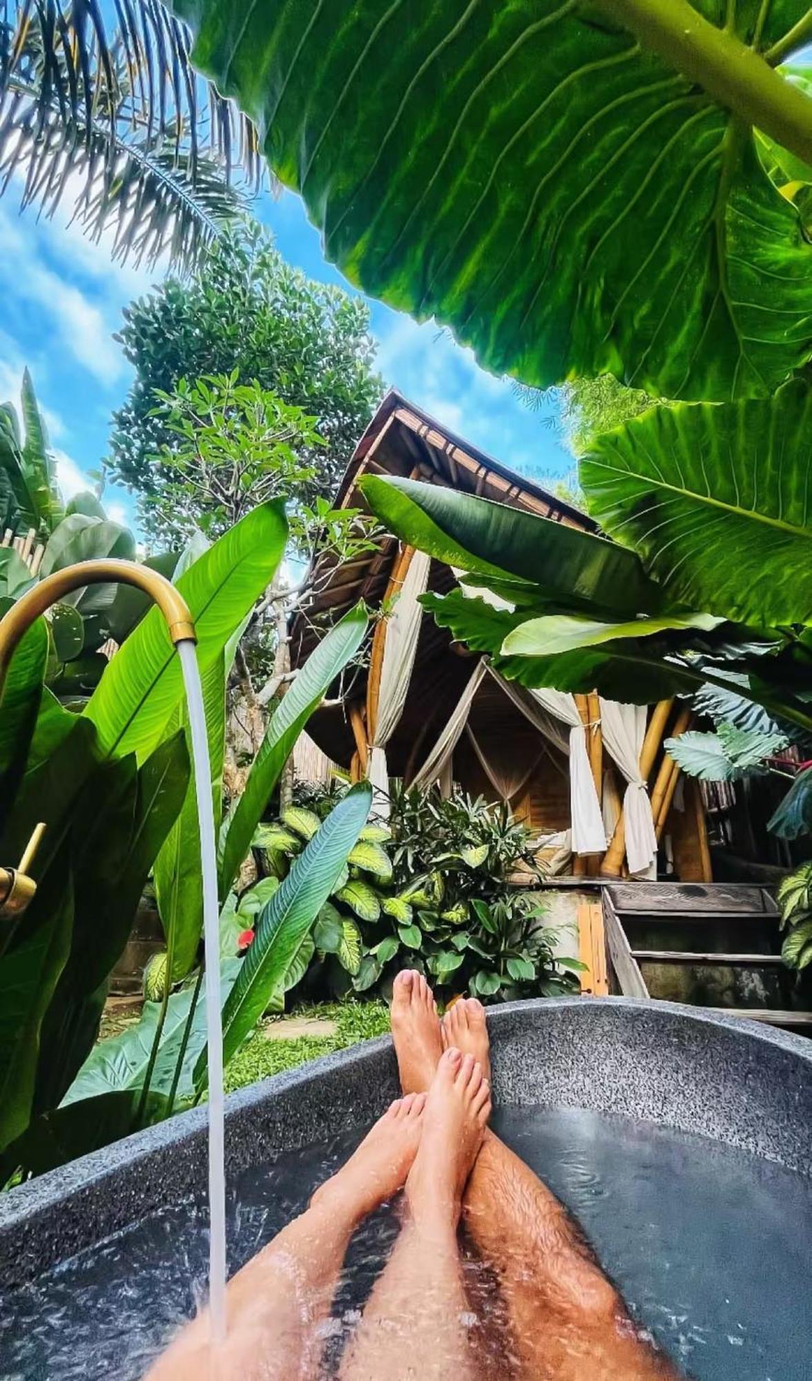 Wahem Eco Bamboo - Magical Bamboo House Ubud Bali 빌라 외부 사진