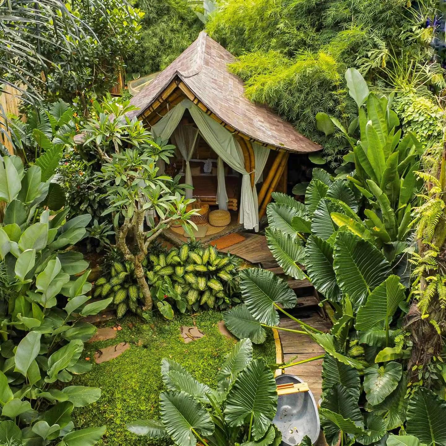 Wahem Eco Bamboo - Magical Bamboo House Ubud Bali 빌라 외부 사진