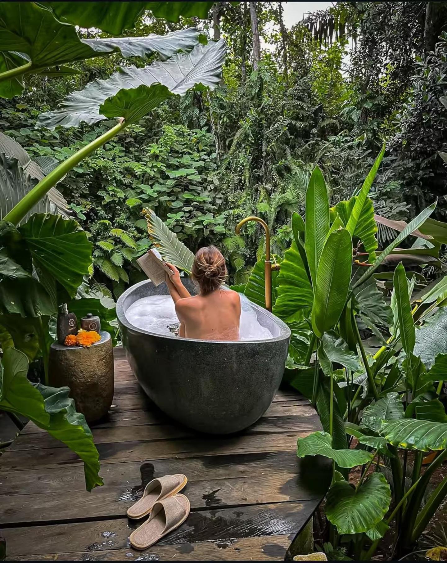 Wahem Eco Bamboo - Magical Bamboo House Ubud Bali 빌라 외부 사진